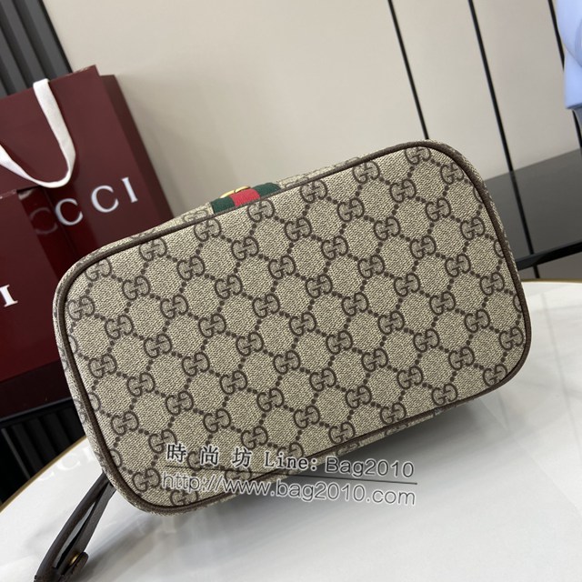 Gucci專櫃古馳最新款Ophidia系列GG中號旅行包化妝包 jh2256型號：811489
